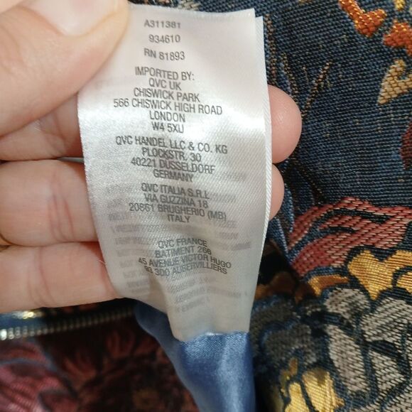 Isaac Mizrahi NWT Floral Zip Jacket/Blazer - Picture 5 of 12